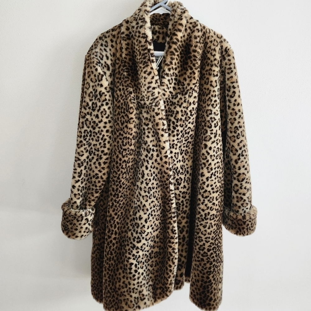 Marvin richards faux vintage swing coat